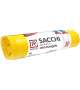 SACCHI SPAZZATURA 70X120 cm 10 PEZZI con Maniglie (1 Rotolo) - Scegli Colore