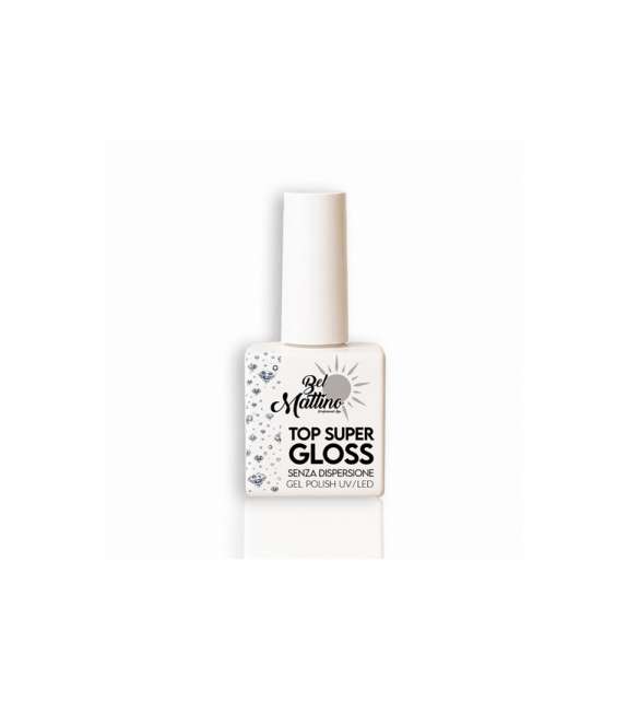 Bel Mattino Nails - TOP SUPER GLOSS senza dispersione - 12 ml