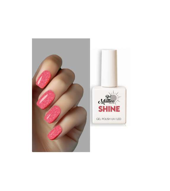 Bel Mattino Nails Gel Polish SHINE - RASPBERRY - 12 ML