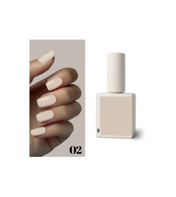 Bel Mattino Nails Gel Polish MILKY - 02 - 12 ML