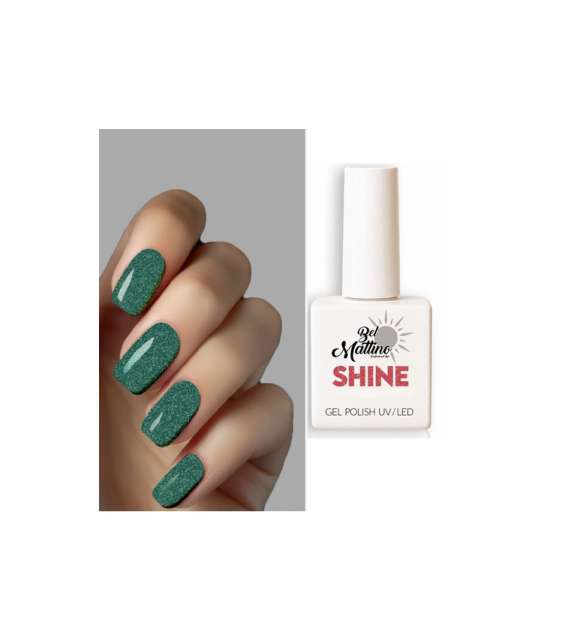 Bel Mattino Nails Gel Polish SHINE - SMERALD - 12 ML