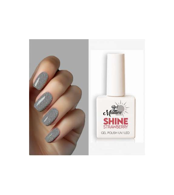 Bel Mattino Nails Gel Polish SHINE - GRAPHITE - 12 ML