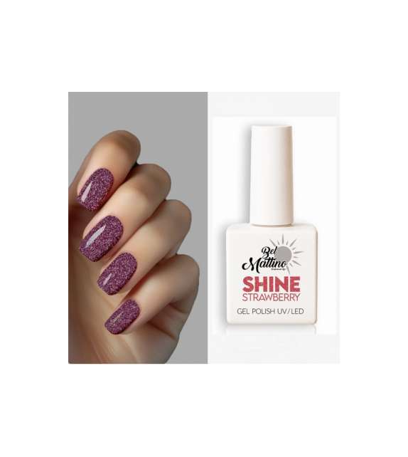 Bel Mattino Nails Gel Polish SHINE - WINE - 12 ML