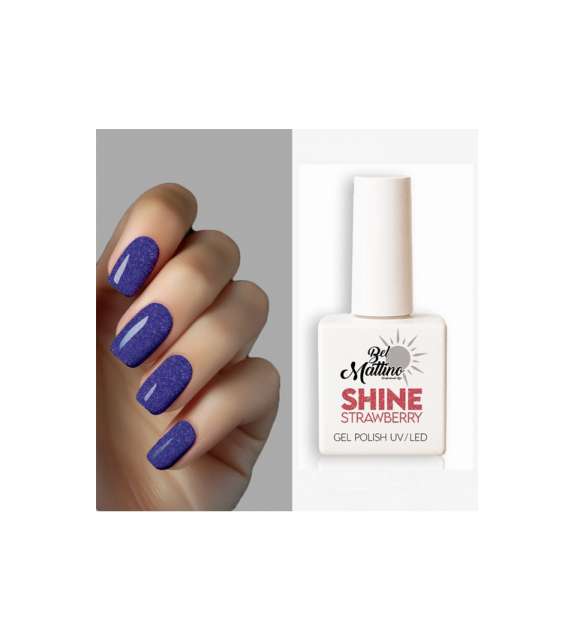 Bel Mattino Nails Gel Polish SHINE - BLUEBERRY - 12 ML