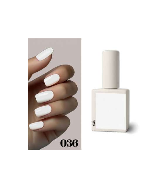 Bel Mattino Nails Gel Polish MILKY - WHITE - 12 ML