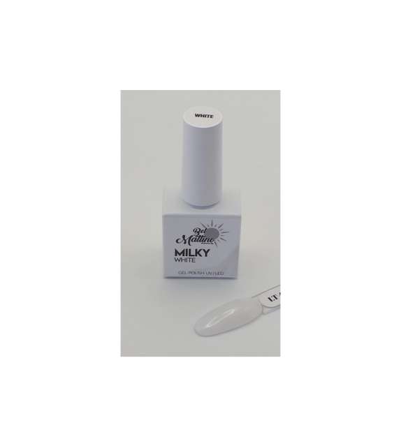 Bel Mattino Nails Gel Polish MILKY - WHITE - 12 ML