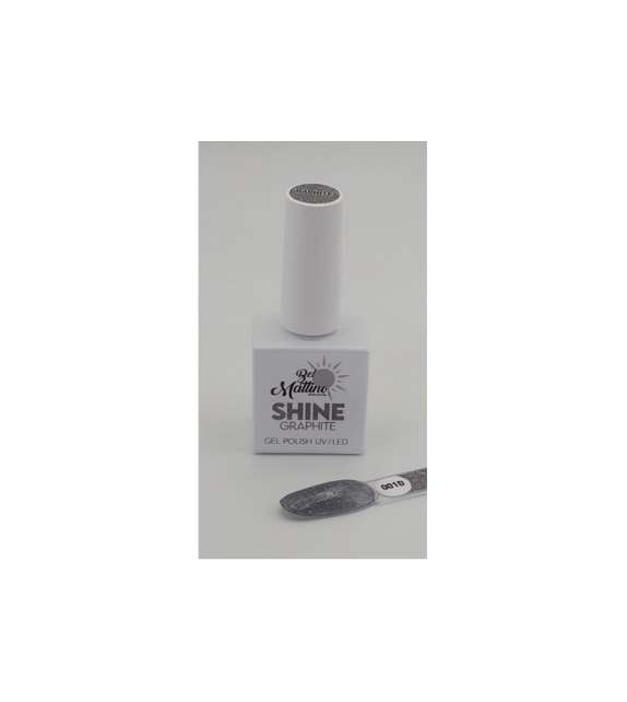 Bel Mattino Nails Gel Polish SHINE - GRAPHITE - 12 ML