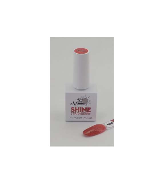 Bel Mattino Nails Gel Polish SHINE - STRAWBERRY - 12 ML