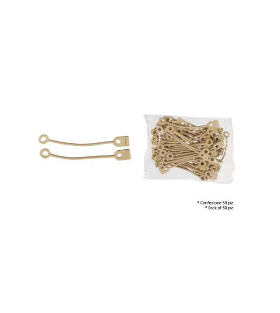 ELASTICO TONDO LUNGO PER BIGODINI ( 50 PEZZI)