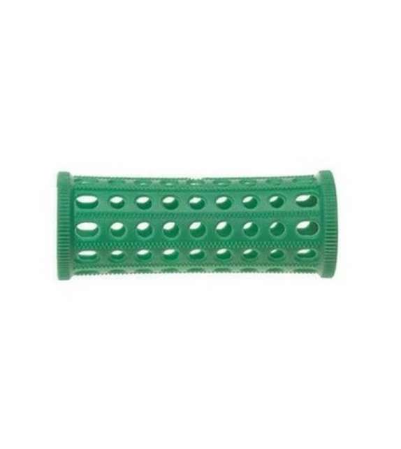 Bigodini in plastica FORATI Verdi  (conf 10 pz) Ø 25 - SIBEL