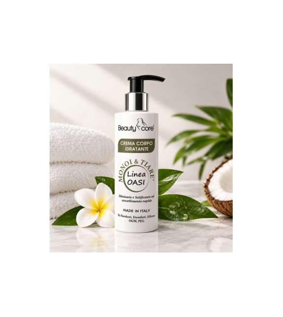 Crema Corpo IDRATANTE Monoi e Tiarè 200 ml - BEAUTYCORE