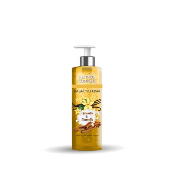 RETINOL COMPLEX Bagnoschiuma Vaniglia e Cannella 500 ml